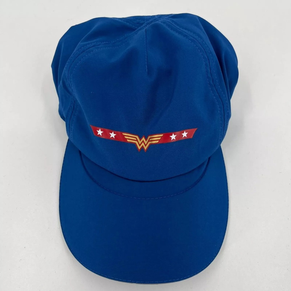 Wonder Woman DC Comics Blue Performance Running Hat Adjustable